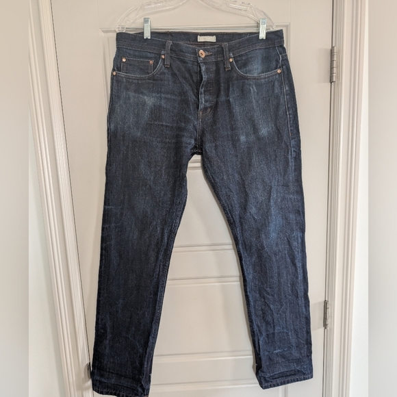 The Unbranded UB201 Tapered Fit - 14.5oz Indigo Selvedge Denim Size 36 Raw Denim - Picture 1 of 15